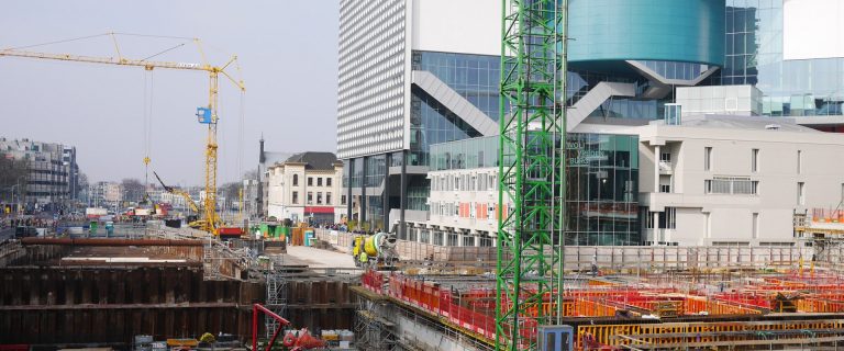 Verbouwing van het Stationsgebied Utrecht. Foto: Flickr Creative Commons/Franklin Heijnen.