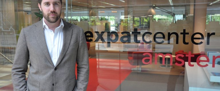 David van Traa. directeur Amsterdam Expatcenter. foto: Pieter Verbeek