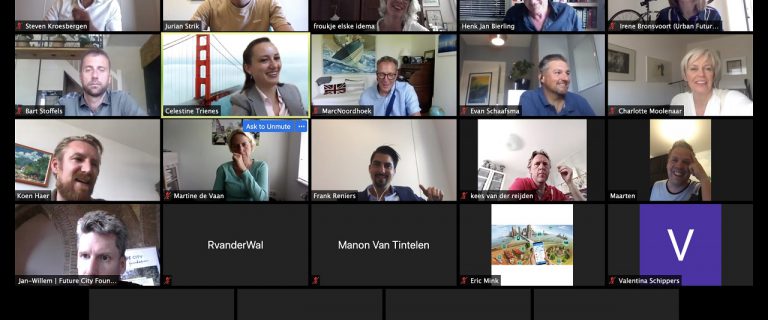 Mozaïekbeeld van de webinar City Deals Explained van de CoP Agenda Stad