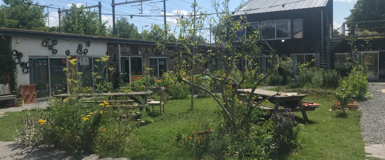 De tuin van het Hof van Carthesius