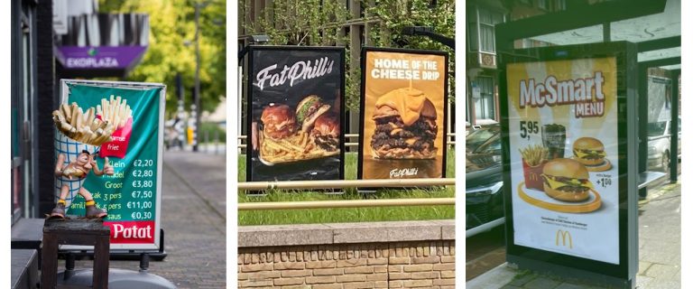 Reclame in het straatbeeld